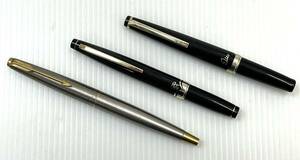 A#5397 PARKER PILOT Elite SAILOR パーカー パイロット セーラー 万年筆 3品おまとめ 現状品