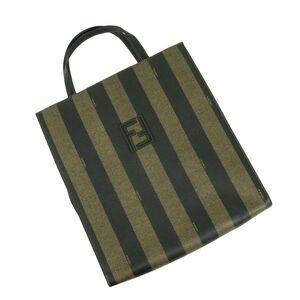  прекрасный товар Fendi рюкзак pe can PVC Brown (01437)