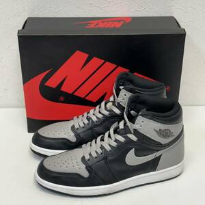 NIKE AIR JORDAN 1 RETRO HIGH OG SHADOW 555088-013 ナイキ エアジョーダン1 レトロ ハイ OG シャドウ size US 8.5