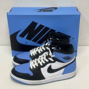 NIKE AIR JORDAN 1 RETRO HIGH OG UNC TOE DZ5485-400 size 10.5 箱 黒タグ付き ナイキ エアジョーダン1 AJ1 UNCトゥ スニーカー 28.5cm