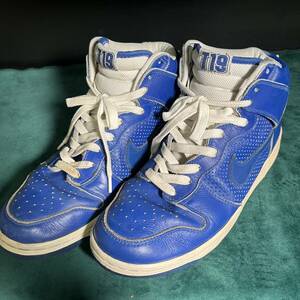 希少　NIKE DUNK ナイキ ダンク SB ハイ T 19 ロイヤルブルー　ＨＩ SB 青・白 T-19 US11 29cm Nike Dunk SB High T19 Royal Blue