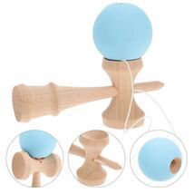 木製　けん玉　シンプル　おもちゃ　遊び　練習　 Wood color_画像4