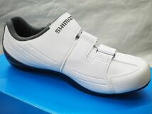 シマノ(SHIMANO）レーサーシューズ　RP3　ホワイト　SPD-SLペダル用　40.0(約25.2cm)　日本人にフィットする足型で製作　ノーマル幅_画像2