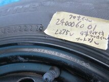 ※4本※13インチ●ダイハツ純正タイヤ付きホイール●145/80R13●13×4.00B●ハブ径54mm●4H PCD100●22年 6～8分山BSタイヤ●中古_画像10