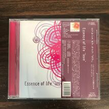 (B476)帯付 中古CD100円 Essence of life “love”_画像1