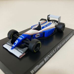 1/64 アオシマ　F1 GP ウイリアムズ　コレクション　　ウィリアムズ　ルノー　FW16 #0 サンマリノ　GP 1994