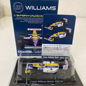 残り僅か 1/64 アオシマ F1 GP ウイリアムズ コレクション   キャノン ウイリアムズ ホンダ FW11B #6 ネルソン ピケ 1987の画像2