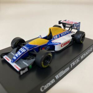 1/64 アオシマ　F1 GP ウイリアムズ　コレクション　　　キャノン　ウイリアムズ　FW15C #2 アラン　プロスト　1993 モナコGP