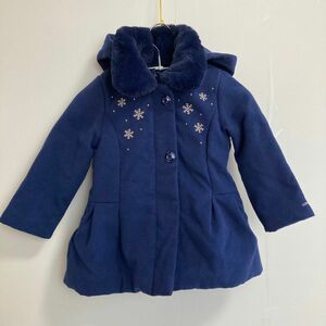 【LONDON FOG】　4T 女児コート　ネイビー　紺　未使用品 アウター コート 女の子