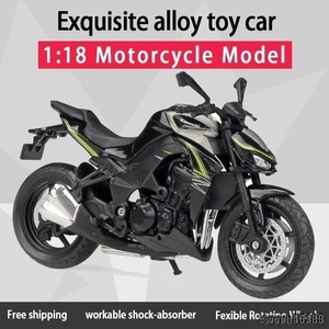 【setin!】Welly 1:18 Kawasaki 2017 Z1000 R 版ダイキャスト合金オートバイモデル おもちゃ