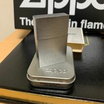 ZIPPO ジッポー ORIGINAL 1932 REPLICA SECOND RELEASE 32レプリカ セカンド リリース CHROME BRUSHED 1997年製 未使用_画像3