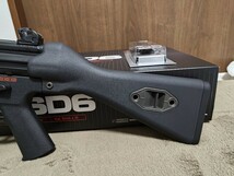 【超美品】 東京マルイ MP5SD6 次世代電動ガン エアソフトガン リポバッテリー VFC固定ストック他 おまけ多数付き_画像5