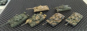 ロシア軍現用戦車セット ワールドタンクミュージアム WTM　1/144