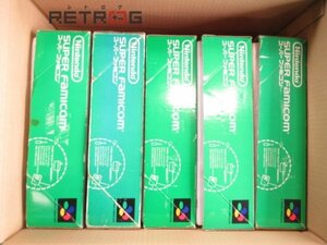 【ジャンク】SFC スーパーファミコン 箱付き本体のみセット 5台 スーパーファミコン SFC スーファミ