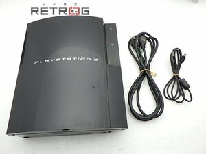 PlayStation3 20GB クリアブラック PS2ソフト動作未確認 CECHB00） PS3