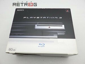 PlayStation3本体 60GB（CECHA00/クリアブラック） PS2ソフト動作未確認 PS3