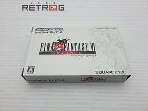 ファイナルファンタジー6アドバンス ゲームボーイアドバンス GBA