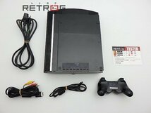 PlayStation3本体 60GB（CECHA00/クリアブラック） PS2ソフト動作未確認 PS3_画像4