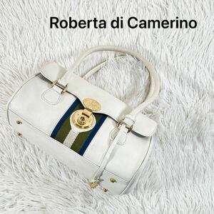 Roberta di camerino ハンドバッグ　ミニボストン　ゴールド金具　
