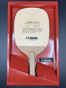 KOKUTAKU ( records out of production ) ping-pong racket tail .No.1D40 pen ho ruta- hinoki cypress 