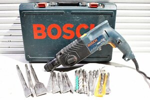 【中古】BOSCH ボッシュ ハンマードリル GBH2SE ビット多数付属 SDSプラス