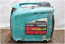 1円～【中古ジャンク】Denyo デンヨー インバーター発電機 GE-1400SS-IV 防音型_画像2