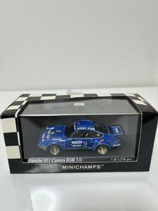 MINICHAMPS　1/43　PORSCHE 911 CARRERA RSR 3.0 Int. Supersprint Nuerburgring 1975 C.Siewertsen 1536台限定