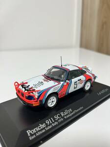 MINICHAMPS　1/43　PORSCHE 911 SC Rallye I EAST AFRICAN SAFARI RALLY 1978 Waldegaard/Thorszelius 4032台限定