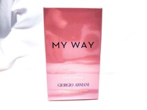 【未開封】【送料無料】ジョルジオ アルマーニ マイウェイ EDP・SP 90ml MY WAY GIORGIO ARMANI オードパルファム オーデパルファム_画像1