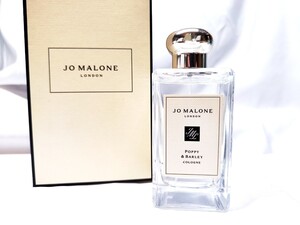 100ml【日本語表記】【ほぼ未使用】【送料無料】ジョーマローン ポピー＆バーリー EDC・SP POPPY ＆ BARLEY COLOGNE JO MALONE