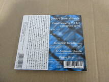 【EU PAN CLASSICS直輸入盤帯・日本語解説書付】ショスタコ-ヴィチ:ピアノ協奏曲第1・2番他 アレクサンドル・トラ-ゼ ヤルヴィ[2010年][22]_画像2