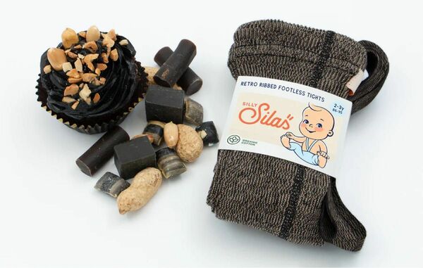 Silly Silas Footless Licorice Peanut 6-12m