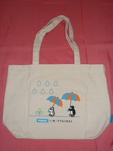  очень редкий!2010 год PINGU Pingu & булавка ga большая сумка ① дождь 