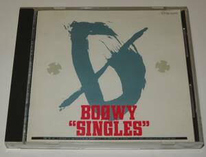 ★ BOOWY “SINGLES&#34; [CD] 国内正規品(非レンタル品) 歌詞 あり