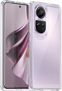 2317057 OPPO Reno 10 Pro 5G ケース『AFINER』新型 軽量 超薄型 TPU+PC 透明 カバー oppo reno 10 pro 5g 専用 耐衝撃 衝撃吸収 指紋防止