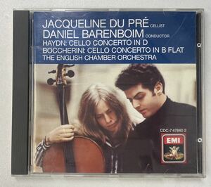 輸入盤／Jacqueline Du Pr,Daniel Barenboim,Haydn*,Boccherini*,The English Chamber Orchestra*Cello Concerto ／1457
