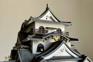 彦根城ジオラマ完成品　建築模型　プラモデル　おもちゃ