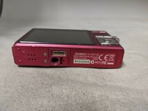 H1846 CASIO EXILIM EX-Z600 コンパクトデジタルカメラ 小型デジカメ/カシオ/エクシリム 簡易動作確認OK 動作品 現状品 送料無料 _画像9