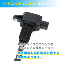 日産 マーチ BNK12 BK12 イグニッションコイル 4本 22448-AX001 U08108-COIL 互換品 6ヵ月保証_画像3