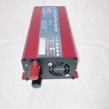 現状品　1600W 正弦波カーパワーインバーター　DC 12V 110V〜120V 60Hz 未使用品_画像3