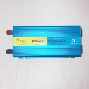 【現状品】　LVYUAN リョクエン　インバーター 正弦波 12V 100V 1000W 最大2000W DC AC 直流 交流 変換 カーインバーター シガーソケット