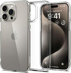 Spigen iPhone 15 Pro ケース ウルトラ・ハイブリッド ACS06707 (クリスタル・クリア)