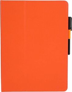 wisers touch pen * protection film attaching Huawei docomo dtab d-01H 10.1 -inch tablet special case cover [2015 year new model ] orange 