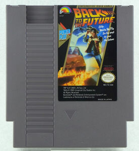 ★中古 NES BACK TO THE FUTURE バックトゥーザフューチャー 北米版 国内未発売