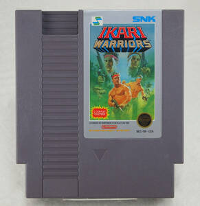 ★中古 NES IKARI WARRIORS 怒 北米版5本ネジ 初期版