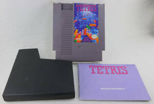 ★中古 NES TETRIS テトリス 北米版（任天堂版日本未発売）