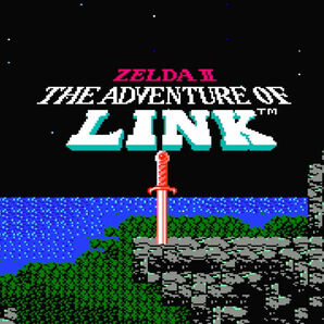 ★中古 NES THE ADVENTURE OF LINK リンクの冒険 ゼルダ2 北米版の画像5