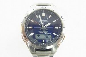 X001-Y32-636◎ CASIO カシオ WVA-M640 メンズ クォーツ 腕時計 現状品③◎