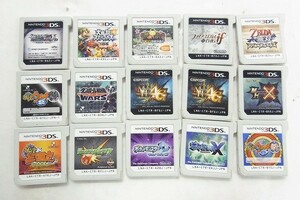 X280-J22-689 ◎ NINTENDO 任天堂 3DS ソフト まとめ ゲーム 現状品① ◎