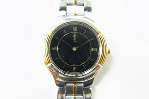 X070-S20-6479◎ YSL イヴサンローラン CITIZEN製 5420-F44557 レディース クォーツ 腕時計 現状品③◎